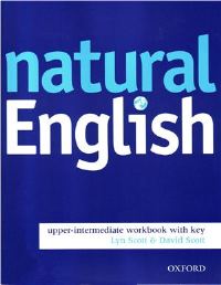 Natural English Upper-intermediate Workbook